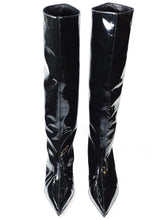 Load image into Gallery viewer, Gucci Tom Ford era black patent leather boots FW 1997 collection