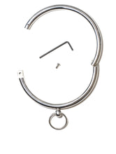 Load image into Gallery viewer, Rouge Stainless Steel O Ring Bondage BDSM Eternity Choker Collar Submissive Slave
