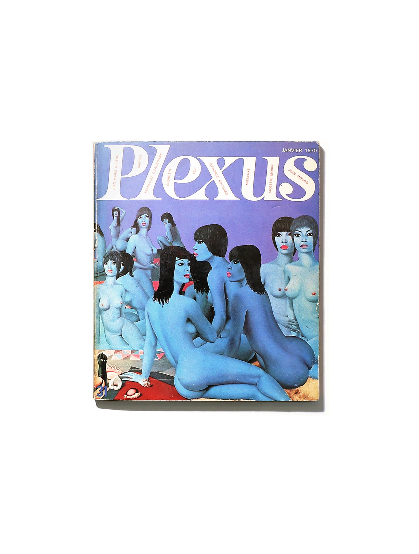 Plexus Magazine January Janvier 1970 cover Felix Labisse